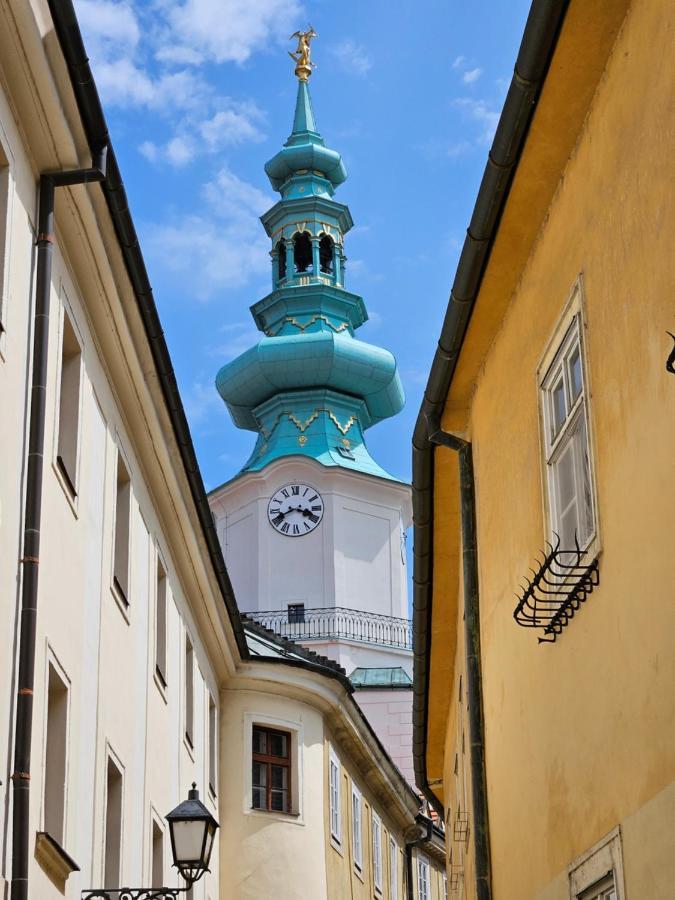 New Design & High Standard Apt From 16Th Century In Old Town-Free Parking Bratislava Bagian luar foto
