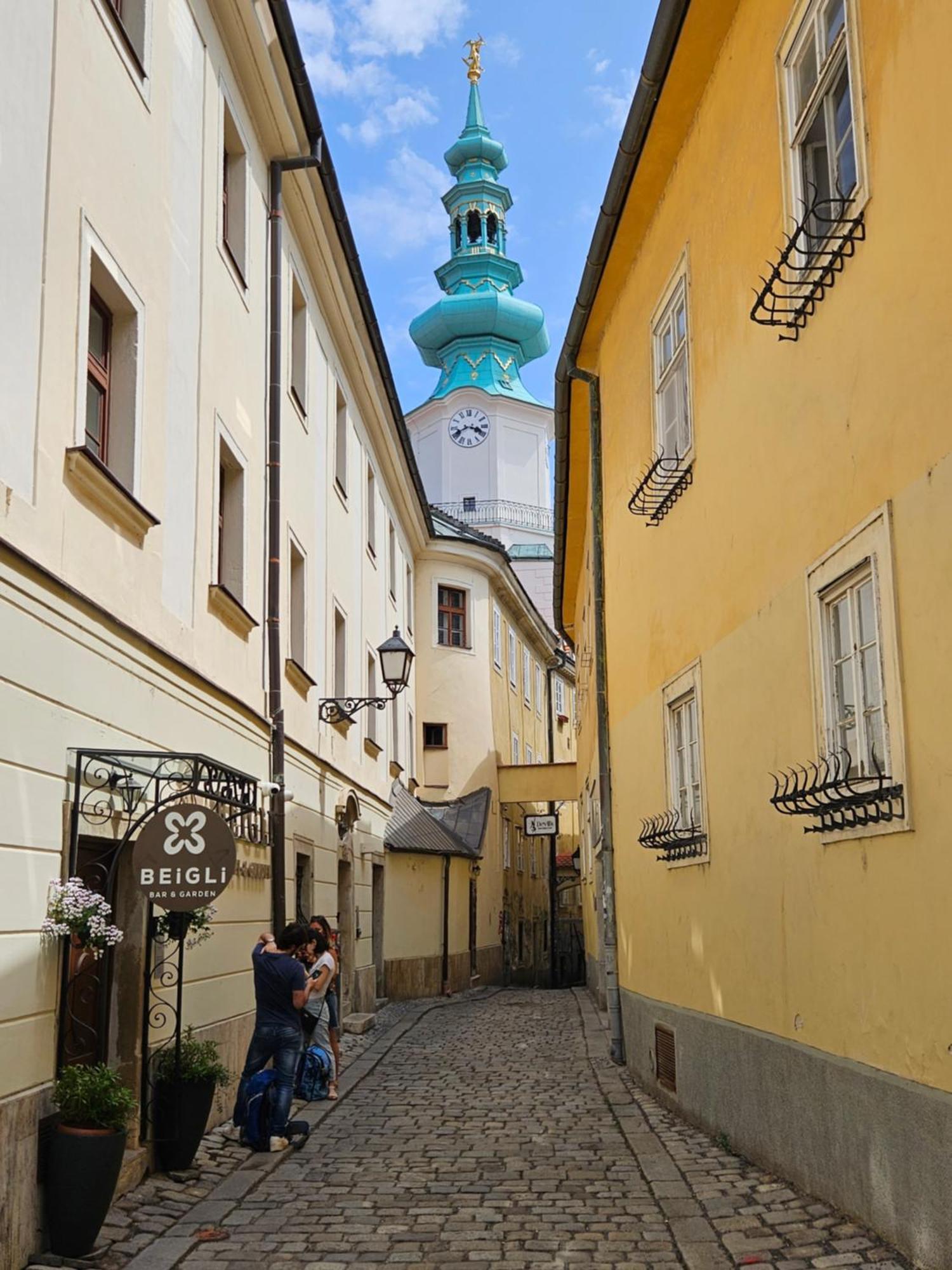 New Design & High Standard Apt From 16Th Century In Old Town-Free Parking Bratislava Bagian luar foto